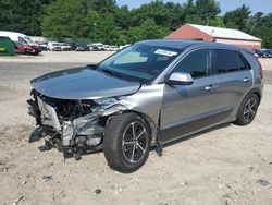 Salvage cars for sale at Mendon, MA auction: 2023 KIA Niro LX