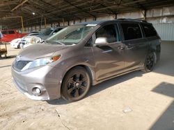 Toyota salvage cars for sale: 2011 Toyota Sienna Sport