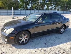 Salvage cars for sale at Loganville, GA auction: 2002 Lexus GS 300