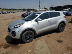 Salvage cars for sale at Colorado Springs, CO auction: 2017 KIA Sportage LX