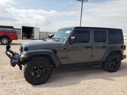 Jeep salvage cars for sale: 2020 Jeep Wrangler Unlimited Sport