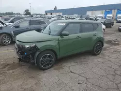 Salvage cars for sale at Woodhaven, MI auction: 2023 KIA Soul EX