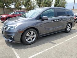 Salvage cars for sale from Copart Rancho Cucamonga, CA: 2020 Honda Odyssey EXL