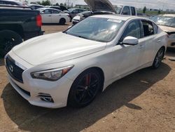 Salvage cars for sale at Elgin, IL auction: 2017 Infiniti Q50 Premium