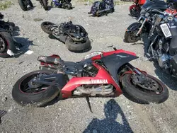 Salvage motorcycles for sale at Earlington, KY auction: 2007 Yamaha YZFR1