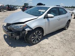 Toyota salvage cars for sale: 2017 Toyota Corolla L