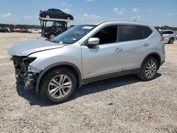 Salvage cars for sale from Copart Houston, TX: 2015 Nissan Rogue S