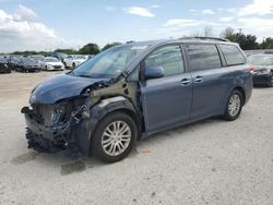 Toyota salvage cars for sale: 2014 Toyota Sienna XLE