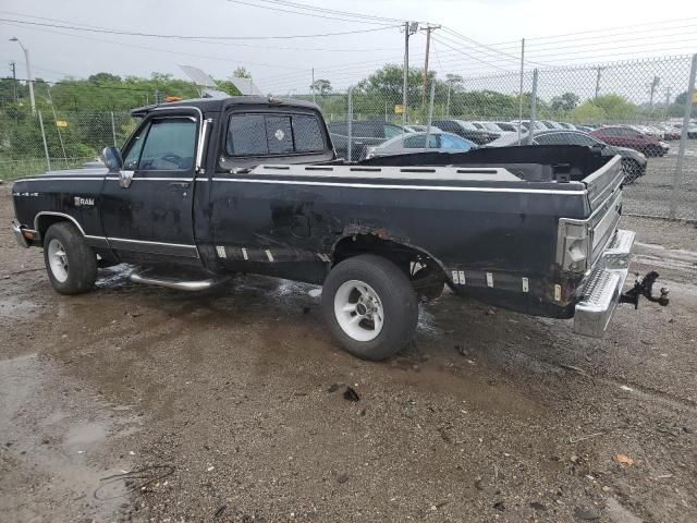 1988 Dodge D-SERIES D100