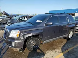 Salvage cars for sale at Woodhaven, MI auction: 2016 GMC Terrain SLE