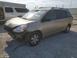 Salvage cars for sale at Haslet, TX auction: 2005 Toyota Sienna CE