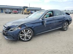 Salvage cars for sale at Harleyville, SC auction: 2015 Mercedes-Benz C 300 4matic