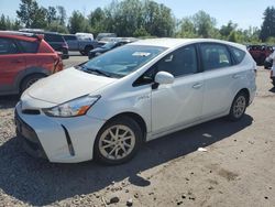 Salvage cars for sale from Copart Portland, OR: 2017 Toyota Prius V