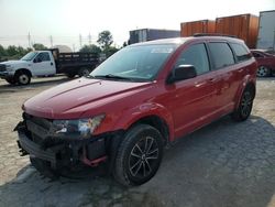 Salvage cars for sale at Bridgeton, MO auction: 2018 Dodge Journey SE