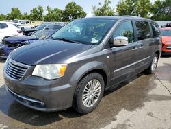 Flood-damaged cars for sale at auction: 2014 Chrysler Town & Country Touring L