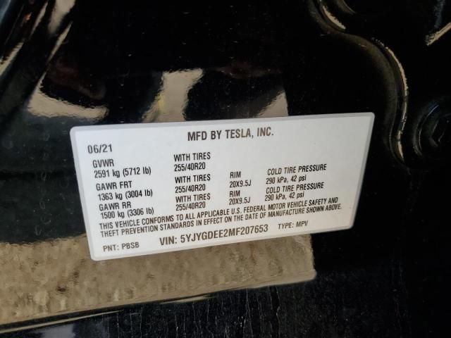 2021 Tesla Model Y