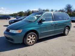 Honda Odyssey ex salvage cars for sale: 2002 Honda Odyssey EX