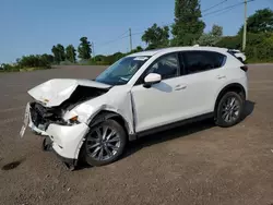 Mazda cx-5 Grand Touring salvage cars for sale: 2021 Mazda CX-5 Grand Touring