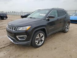 Jeep salvage cars for sale: 2018 Jeep Compass Limited