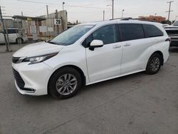 Toyota Sienna xle Vehiculos salvage en venta: 2022 Toyota Sienna XLE