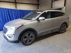 Salvage cars for sale from Copart Hurricane, WV: 2016 Hyundai Santa FE SE Ultimate