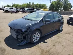 Salvage cars for sale at Denver, CO auction: 2024 Toyota Corolla LE