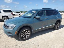 Volkswagen salvage cars for sale: 2021 Volkswagen Tiguan SE