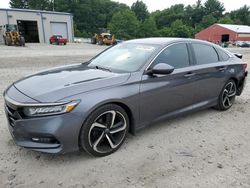 Honda salvage cars for sale: 2018 Honda Accord Sport