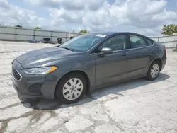 Ford salvage cars for sale: 2020 Ford Fusion S