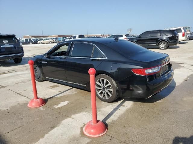 2018 Lincoln Continental