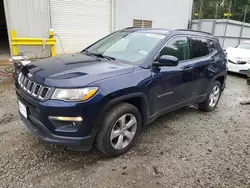 Jeep salvage cars for sale: 2018 Jeep Compass Latitude