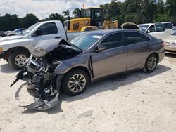 Toyota salvage cars for sale: 2017 Toyota Camry LE