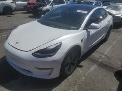 Tesla salvage cars for sale: 2021 Tesla Model 3