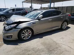 KIA Optima salvage cars for sale: 2015 KIA Optima SX