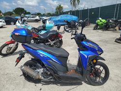 Salvage motorcycles for sale at West Palm Beach, FL auction: 2022 Taizhouzng Scooter