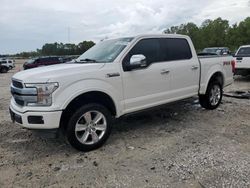 Salvage cars for sale from Copart Houston, TX: 2018 Ford F150 Supercrew