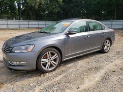 Flood-damaged cars for sale at auction: 2013 Volkswagen Passat SEL