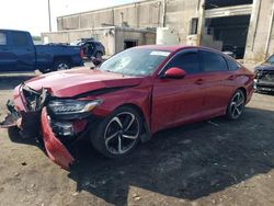 Salvage cars for sale at Fredericksburg, VA auction: 2020 Honda Accord Sport