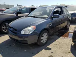 Hyundai salvage cars for sale: 2010 Hyundai Accent Blue