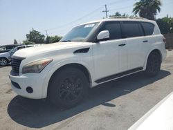 Salvage cars for sale at San Martin, CA auction: 2011 Infiniti QX56