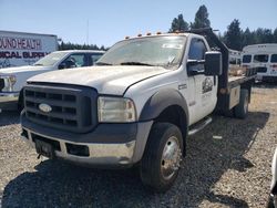 Vehiculos salvage en venta de Copart Graham, WA: 2007 Ford F550 Super Duty