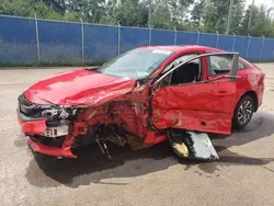 Honda salvage cars for sale: 2020 Honda Civic EX