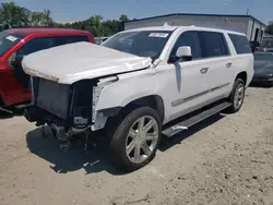 Cadillac Vehiculos salvage en venta: 2017 Cadillac Escalade ESV Premium Luxury