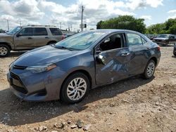 Salvage cars for sale at Oklahoma City, OK auction: 2019 Toyota Corolla L