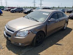 Chevrolet salvage cars for sale: 2010 Chevrolet Malibu 1LT