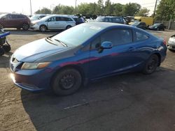 Salvage cars for sale at Denver, CO auction: 2012 Honda Civic LX