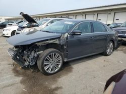 Volkswagen salvage cars for sale: 2015 Volkswagen Passat SE