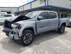 Salvage cars for sale at Riverview, FL auction: 2021 Toyota Tacoma Double Cab