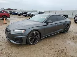 Salvage cars for sale from Copart Houston, TX: 2023 Audi S5 Prestige