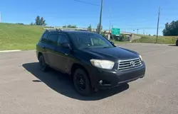 Salvage cars for sale at Moncton, NB auction: 2008 Toyota Highlander Sport